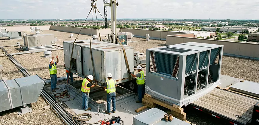 Warehouse and Industrial HVAC Replacement in Woodland Hills