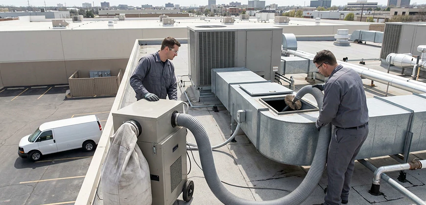 Commercial and Industrial Duct Cleaning in Woodland Hills