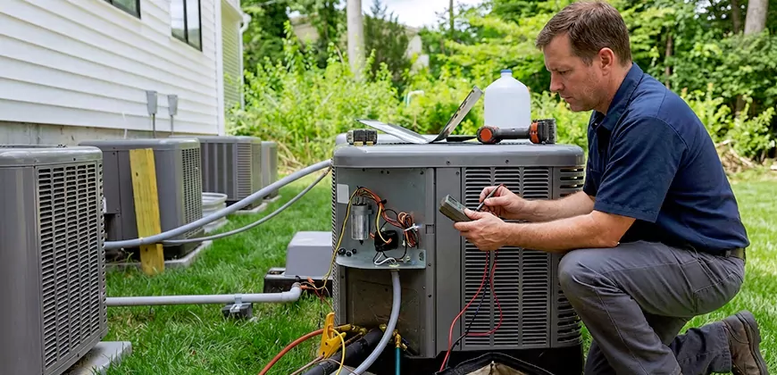 Heat Pump Conversion in Woodland Hills
